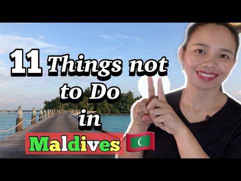 11 THINGS NOT TO DO IN MALDIVES | JANICE WIGAN